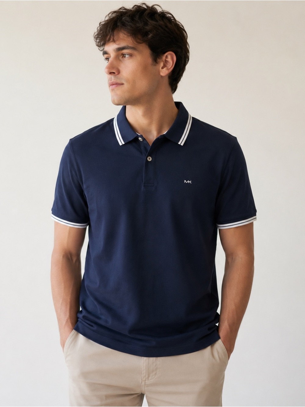 Michael Kors Men’s Navy Polo Shirt NWT